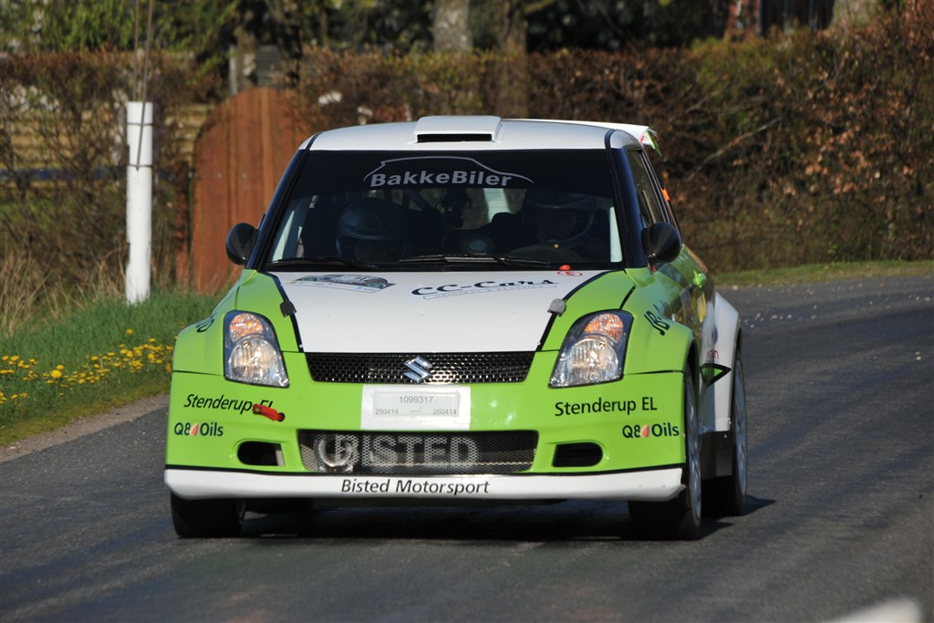 Jesper Bisted er klar til at kæmpe for en klassesejr og en finaleplads i årets rallysprint i Fårvang
(Foto: Bisted Motorsport)